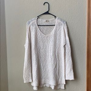 Oversized Beige Sweater